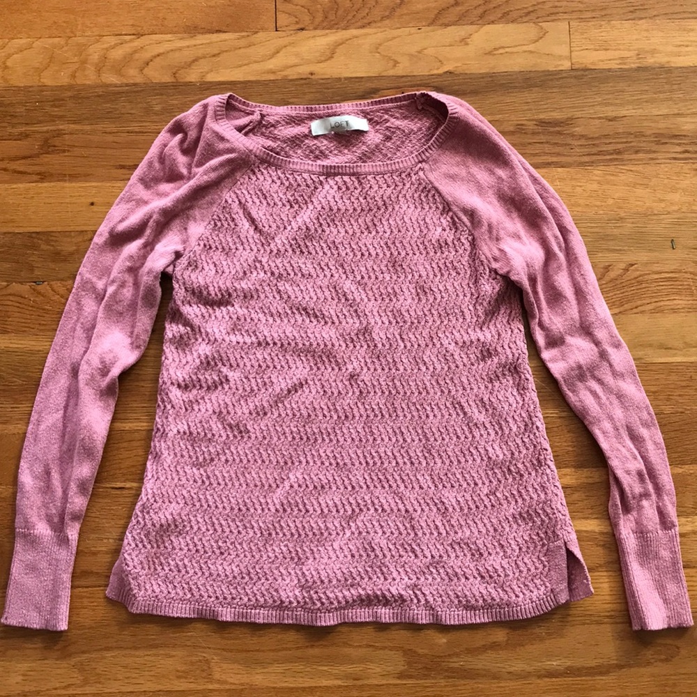 Women’s Ann Taylor Loft Sweater Pink